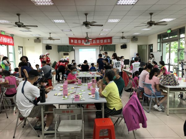 9月3日-崇善里親子青銀家庭日手作黏土同樂會