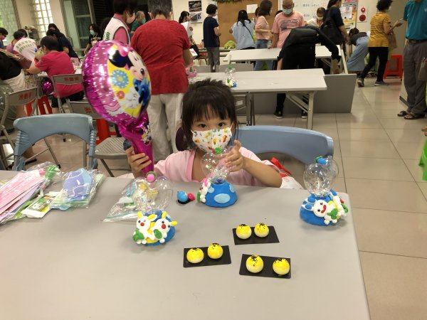 9月3日-崇善里親子青銀家庭日手作黏土同樂會