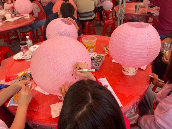 相簿：臺南竹篙厝上帝廟彩繪祈福燈活動