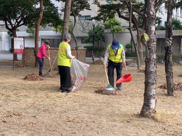 崇善里環保志工年後環境大清掃