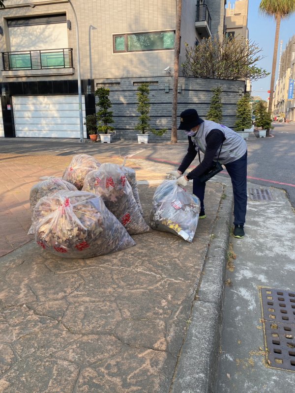 崇善里環保志工三月環境大清掃