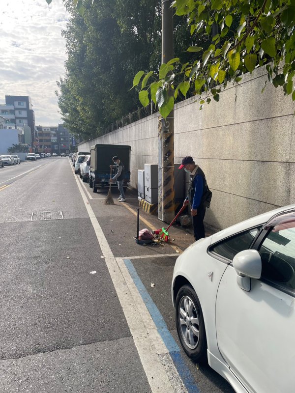崇善里環保志工三月環境大清掃