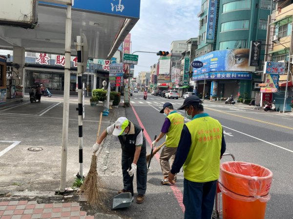 2022-5月 崇善街道與公園清潔打掃！