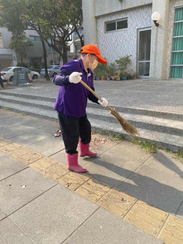 崇善里環保志工三月環境大清掃