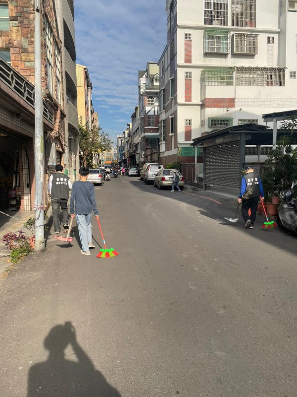 崇善里環保志工年後環境大清掃