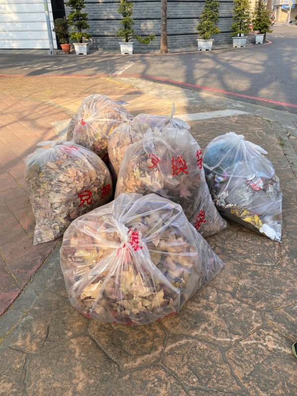 崇善里環保志工三月環境大清掃