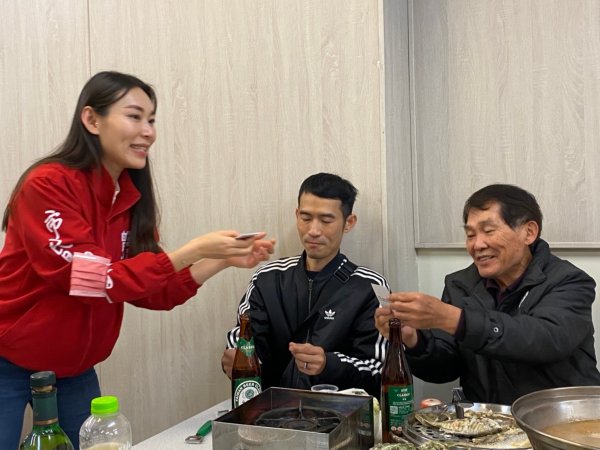 1110225崇善里志工隊新春團拜餐會暨摸彩活動