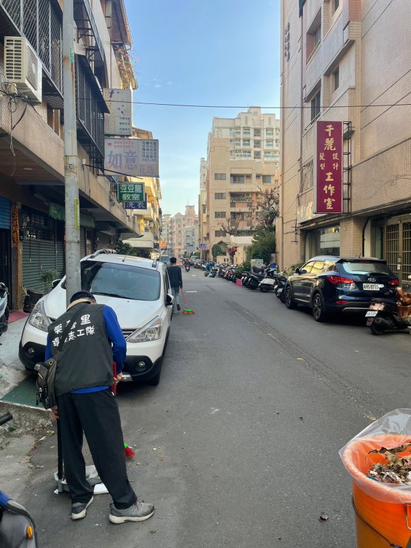 崇善里環保志工年後環境大清掃