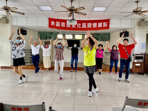 屏東縣高樹鄉舞蹈協會崇善里關懷據點參訪活動