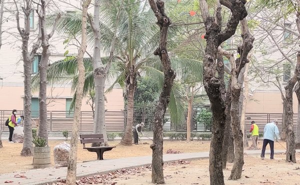 崇善里環保志工三月環境大清掃