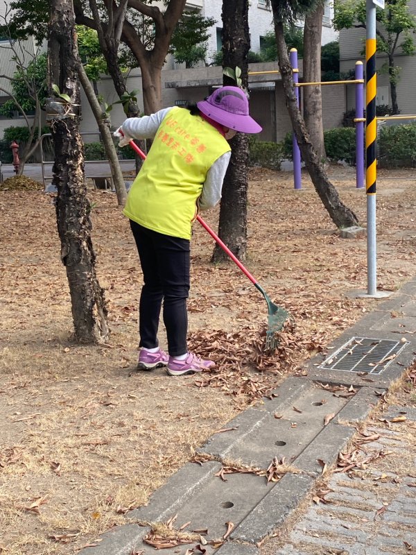 崇善里環保志工三月環境大清掃