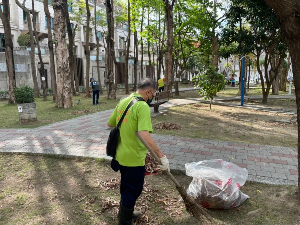 2022-5月 崇善街道與公園清潔打掃！