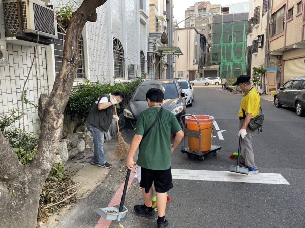 崇善里志工活動-選後環境大清掃!!