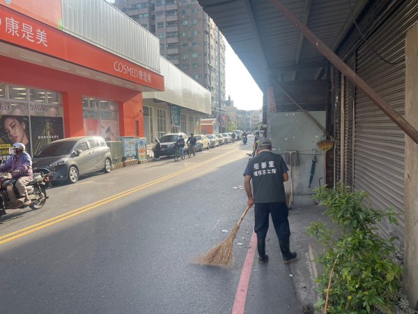 崇善里環保志工三月環境大清掃