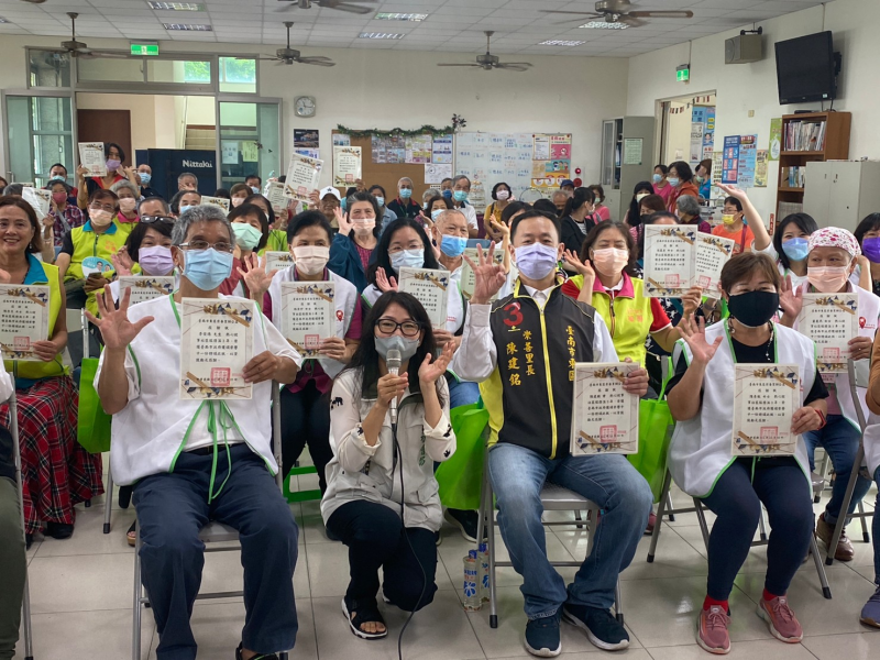 崇善里志工榮譽狀頒發暨感恩茶會