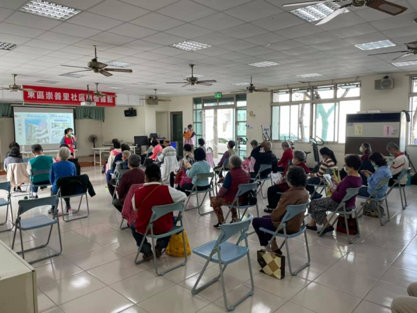 東區崇善里活動中心110年 4月~6月收費課程表